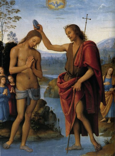 Baptême du Christ - Pietro Perugino